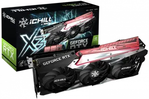INNO3D GEFORCE RTX 3060 TI ICHILL X3 RED